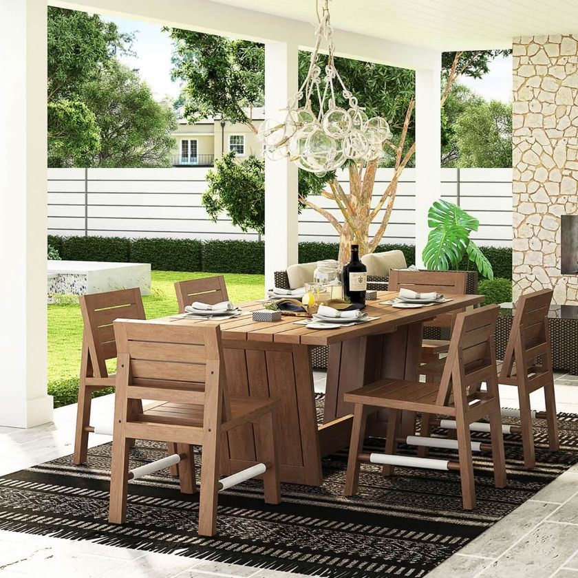 Picture of Liverpool Outdoor Dining Set for 6