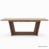 Picture of Liverpool Rustic Teak Outdoor Dining Table and Chair Set
