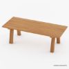 Picture of Halmstad Rustic Outdoor Dining Table & Chairs Set 
