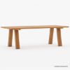 Picture of Halmstad 95 Inches Teak Outdoor Dining Table