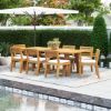 Picture of Halmstad 95 Inches Teak Outdoor Dining Table