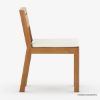 Picture of Halmstad Rustic Teak Wood Outdoor Dining Chair