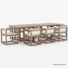 Picture of Lynton 9 Piece Outdoor Teak Dining Set