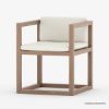 Picture of Lynton Teak Outdoor Dining Chair with Cushion
