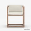 Picture of Lynton Teak Outdoor Dining Chair with Cushion