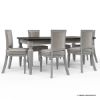 Picture of Arendal Modern Mahogany Wood Dining Table Set