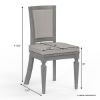 Picture of Arendal Mahogany Wood Modern Dining Chair