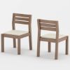 Picture of Ravello Teak Outdoor Dining Cushioned Chair