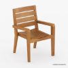 Picture of Margate Teak Wood Outdoor Dining Armchair