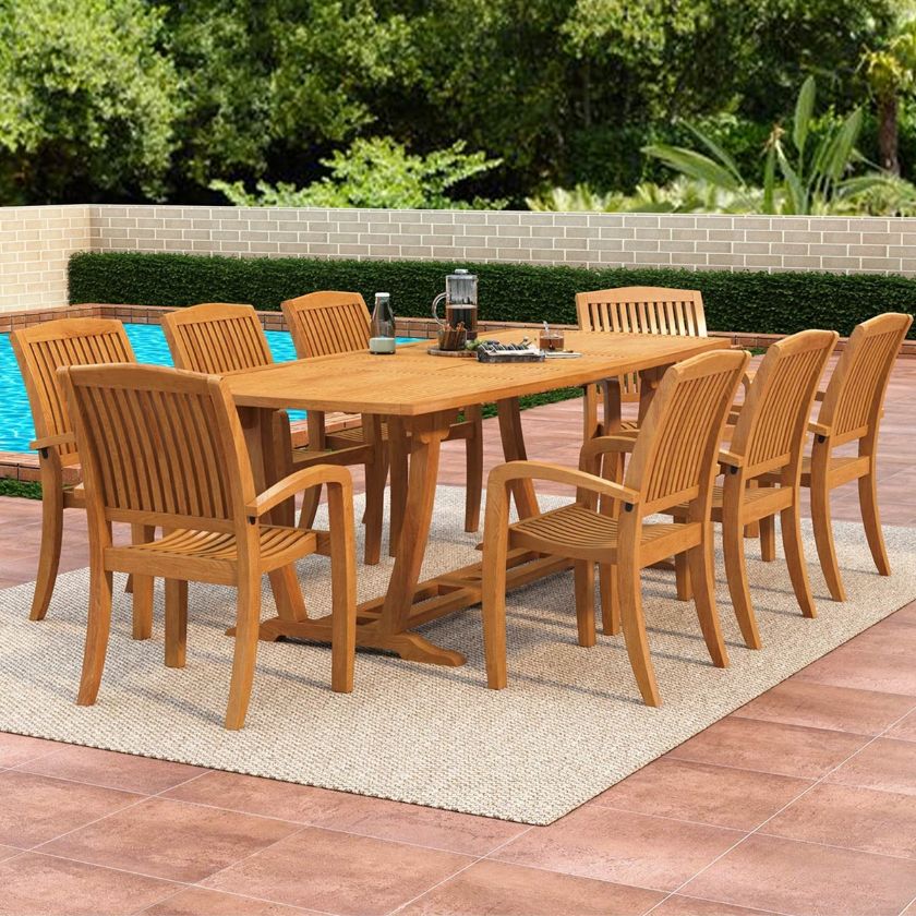 Picture of Lismore 8 Person Outdoor Dining Set