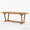 Picture of Lismore Outdoor Teak Trestle Dining Table