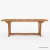 Picture of Lismore Outdoor Teak Trestle Dining Table