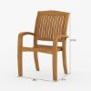 Picture of Lismore Teak Outdoor Dining Chair