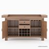 Picture of Brantford Teak Wood Outdoor Bar Cabinet