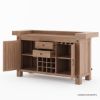 Picture of Brantford Teak Wood Outdoor Bar Cabinet