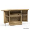 Picture of Tamworth Teak Wood Outdoor Bar Set