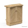 Picture of Tamworth Wooden Patio Bar Cabinet with Storage
