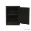 Picture of Gwydion Rustic Solid Wood 2 Tier Nightstand