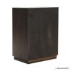 Picture of Gwydion Rustic Solid Wood 2 Tier Nightstand