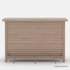 Picture of Wismar Teak Wood 5 Piece Outdoor Bar Set