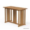 Picture of Burano Teak Wood Outdoor Bar Table Chair Set
