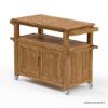 Picture of Levenham Teak Outdoor Bar Cart