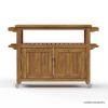 Picture of Levenham Teak Outdoor Bar Cart