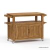 Picture of Levenham Teak Outdoor Bar Cart