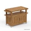 Picture of Levenham Teak Outdoor Bar Cart