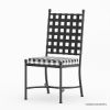 Picture of Muskegon Black Grid Industrial Style Wrought Iron Dining Chair