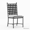 Picture of Muskegon Black Grid Industrial Style Wrought Iron Dining Chair