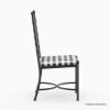 Picture of Muskegon Black Grid Industrial Style Wrought Iron Dining Chair