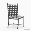 Picture of Muskegon Black Grid Industrial Style Wrought Iron Dining Chair