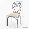 Picture of Pearland Handcrafted Industrial Wrought Iron Dining Chair