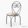Picture of Pearland Handcrafted Industrial Wrought Iron Dining Chair