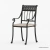 Picture of Wickenburg Wrought Iron Rustic Outdoor Dining Set​ For 6