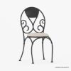 Picture of Durango Black Premium Wrought Iron Dining Chair