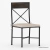 Picture of Pontevedra Rustic Solid Wood & Wrought Iron Dining Chair