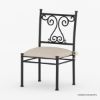 Picture of Annapolis Premium Wrought Iron Dining Chair