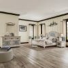 Picture of Colmar Rustic Solid Mahogany Wood 5 Piece Bedroom Set