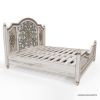 Picture of Colmar Rustic Solid Mahogany Wood 5 Piece Bedroom Set