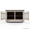 Picture of Colmar Solid Mahogany Wood Hand Carved Accent Storage Cabinet