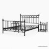 Picture of Montpellier 3 Piece Black Wrought Iron Bedroom Set