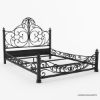 Picture of Appenzell Antique Black Wrought Iron Bed