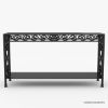 Picture of Appenzell Vintage Wrought Iron Black Console Table