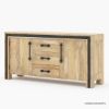 Picture of Marseille Modern Rustic Solid Wood Dining Room Set