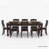 Picture of Langley Traditional Solid Wood Dining Table Chair Set