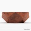 Picture of Bandera Solid Wood Modern Geometric Shape Coffee Table