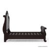 Picture of Bordeaux Solid Wood Upholstered Headboard Platform Bed