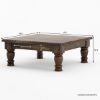 Picture of Renens Rustic Solid Wood Traditional Large  Square Coffee Table